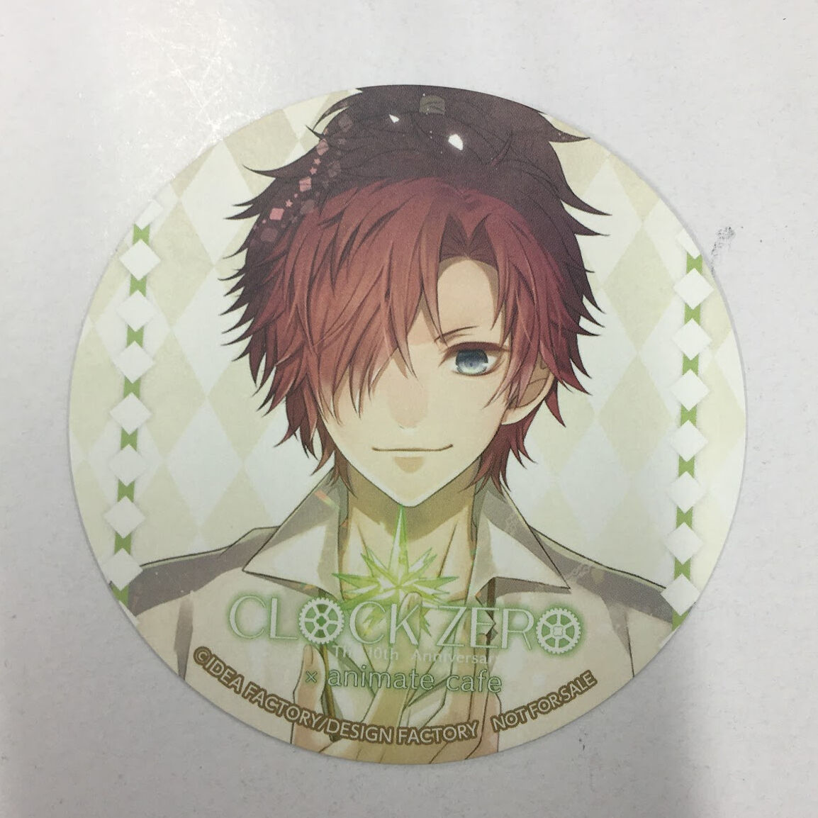 CLOCK ZERO 西園寺寅之助 コースター | K-BOOKS 池袋 2次元グッズ通販