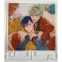 八百　『素人ヤンキー♂危機一発!!』　麗人展 アクリルコースター【BLグッズ】