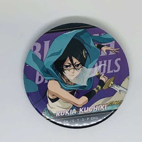 BLEACH 黒崎一護 朽木ルキア 朽木白哉 吉良イヅル 缶バッジ
