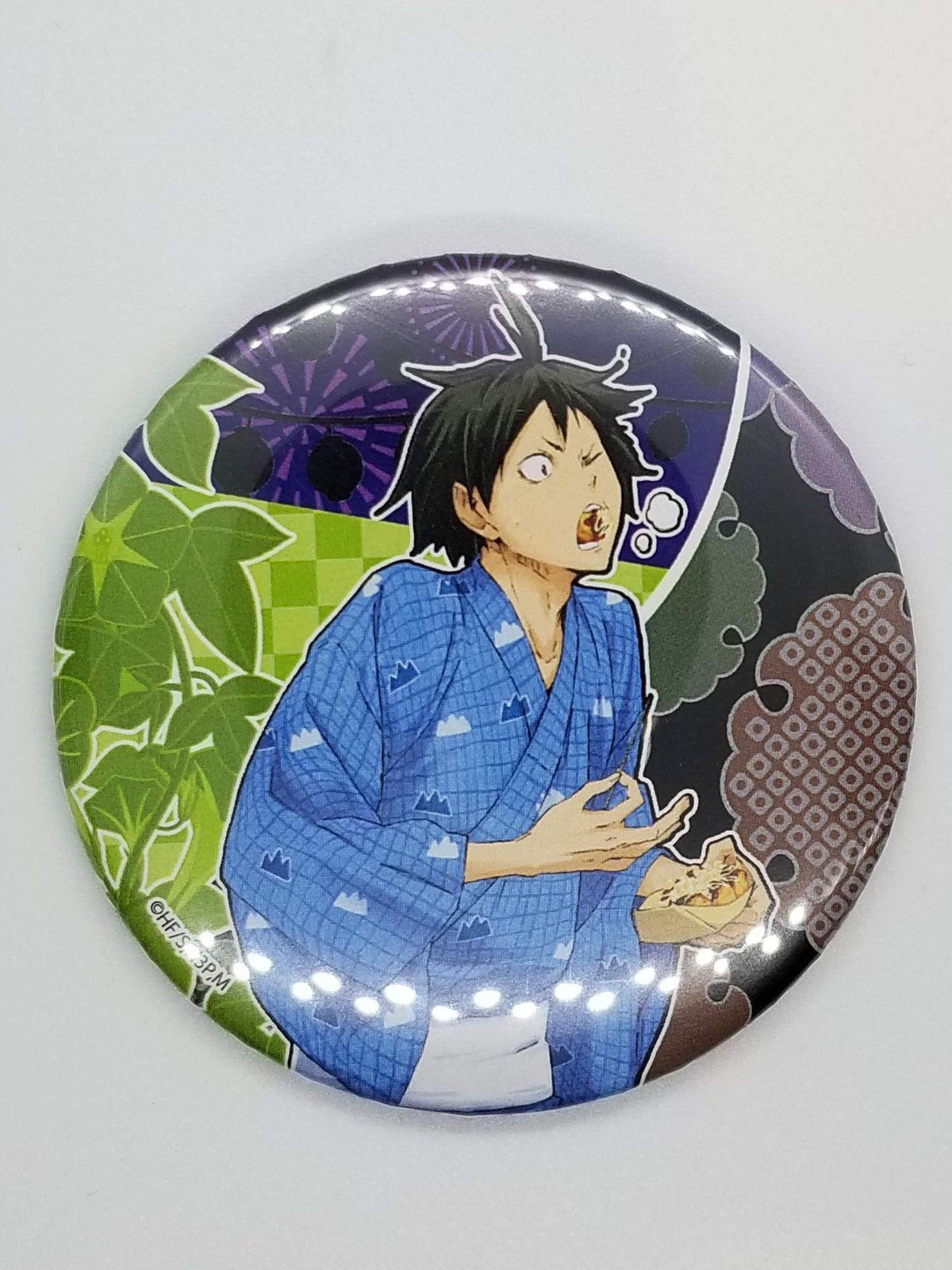 ハイキュー!! 山口 忠 缶バッジ「ハイキュー!!」01/浴衣ver. | K-BOOKS