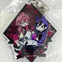 那木渡 『ロストバージン』Qpa LAND ハート 型 ホロ 缶バッジ【BL