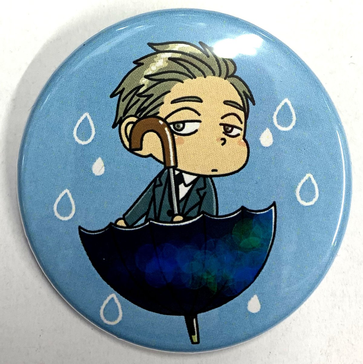 ヨネダコウ クッション 缶バッジ 囀る鳥は羽ばたかない　コラボカフェ ヨネダコウ 『囀る鳥は羽ばたかない』 コラボカフェ Rain 缶バッジ