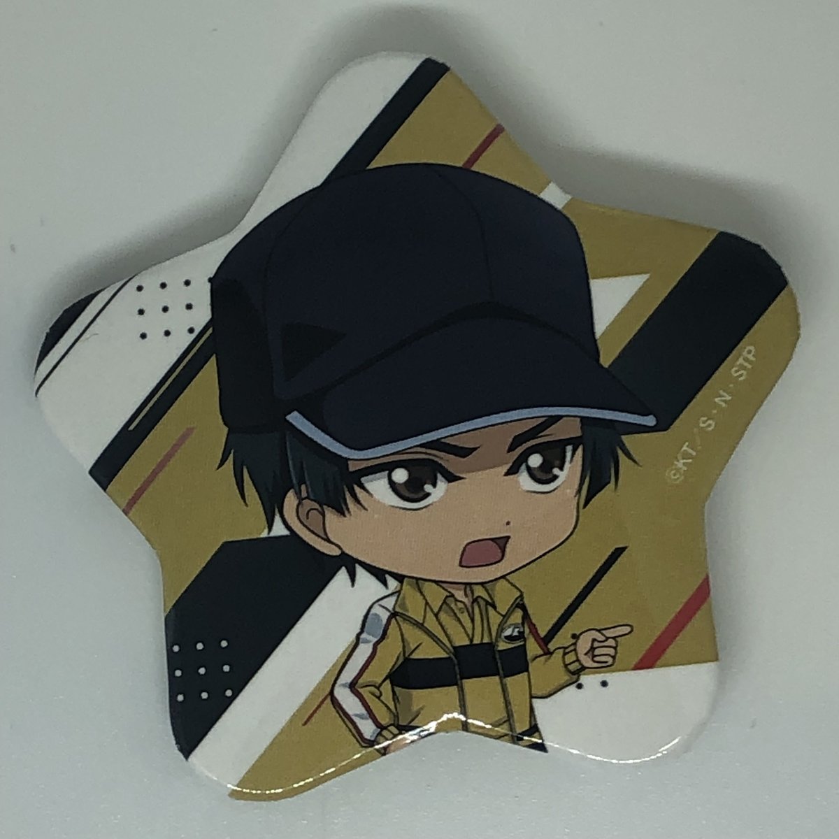 テニスの王子様 真田 弦一郎 スター缶バッジ（立海） | K-BOOKS