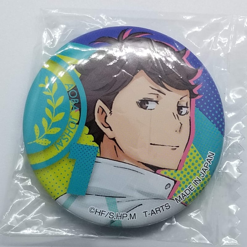 ハイキュー!! 及川 徹 ハイキュー！！TO THE TOP 振り向き缶バッジ | K
