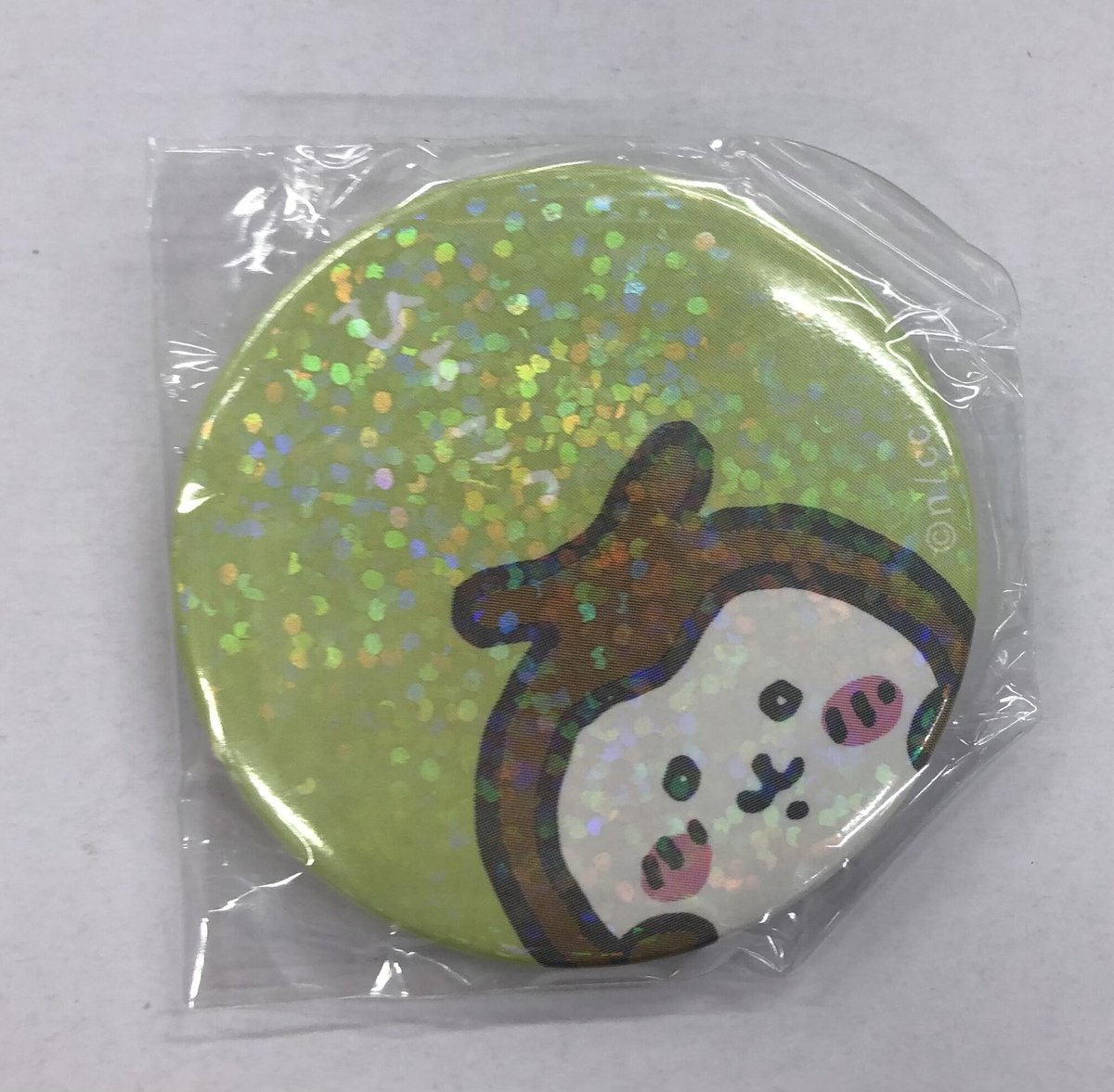 ちいかわ ひょっこりのぞくホログラム缶バッジinカプセル　フルコンプ 傷あり】『ちいかわ』ちいかわらんど ひょっこりのぞく