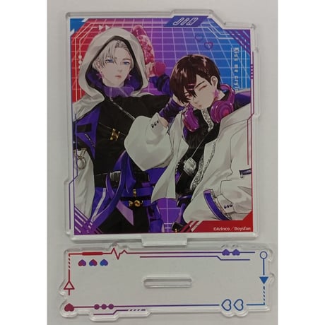 Arinco　Kiss me crying　アクリルプレート　直筆サイン　新品 Kiss me crying アクリルアートパネル／Kiss me crying: キャラ
