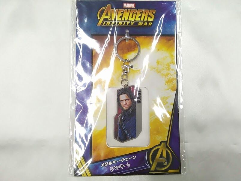 新品未開封 MARVEL バッキー アーム メタル キーホルダー マーベル