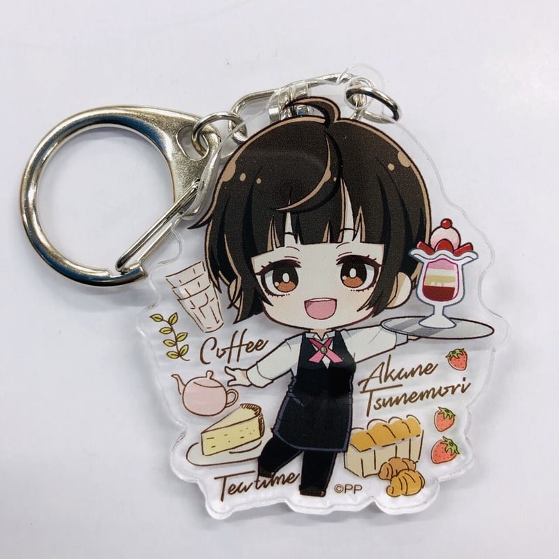 PSYCHO-PASS　サイコパス　プリンセスカフェ　キーホルダー PSYCHO-PASS サイコパス 3 常守朱 プリンセスカフェ ミニキャラ