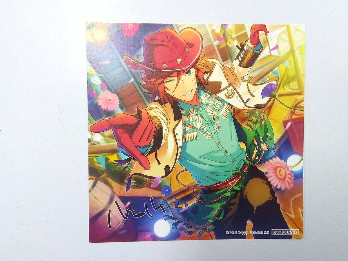 あんさんぶるスターズ！MaMあんスタ！メンバーサイン入りイラスト