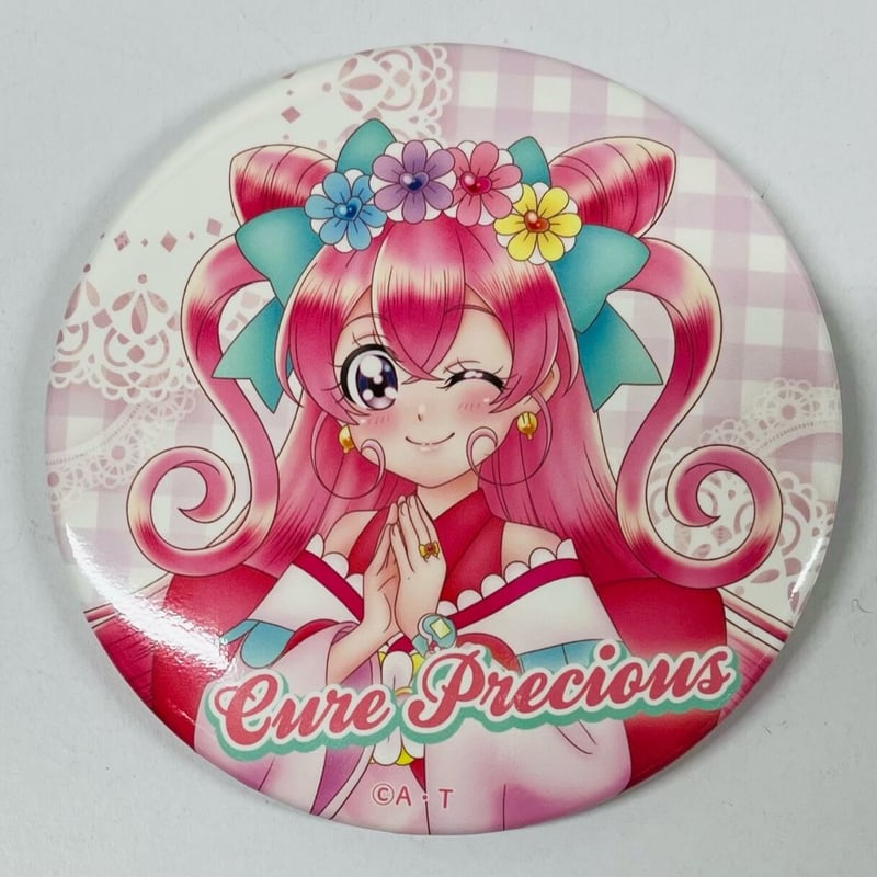 全プリキュア展 缶バッジ キュアプレシャス デリシャスパーティ