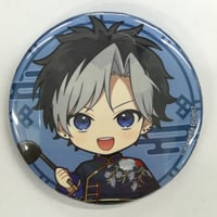 あんさんぶるスターズ！！三毛縞斑願望ホログラムハート缶バッジ 黒船