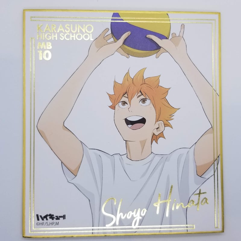 日向翔陽 箔押しクリアカードコレクション ハイキュー ハイキュー展