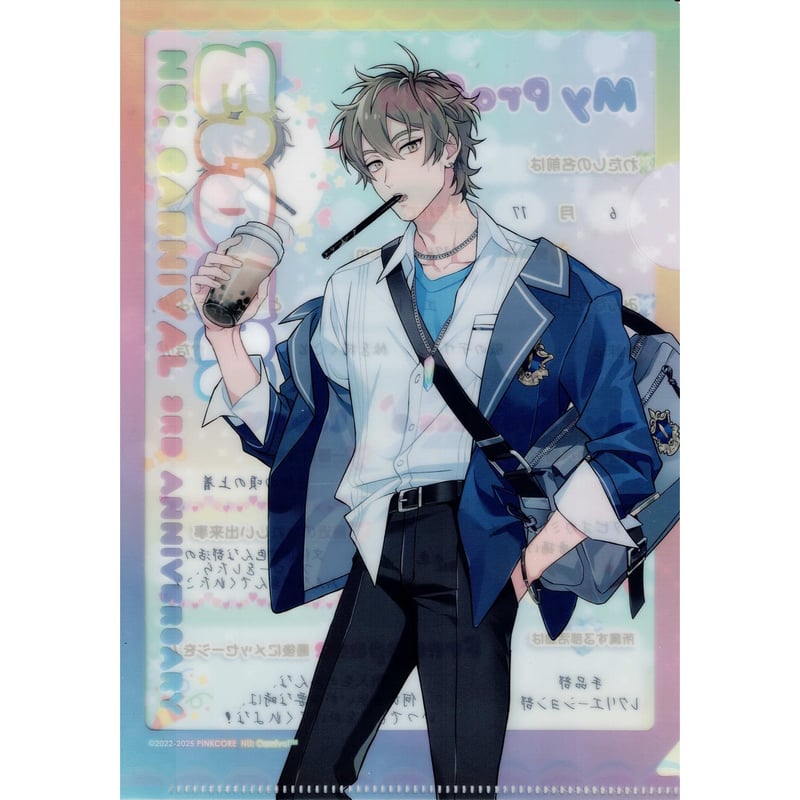 NU:カーニバル×アニメイトカフェ』 3rd Anniversary A5 クリアファイル