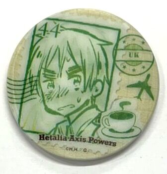 ヘタリア Axis Powers イギリス チェンジング缶バッジ 日丸屋秀和『ヘタリア Axis Powers』 チェンジング缶バッジ