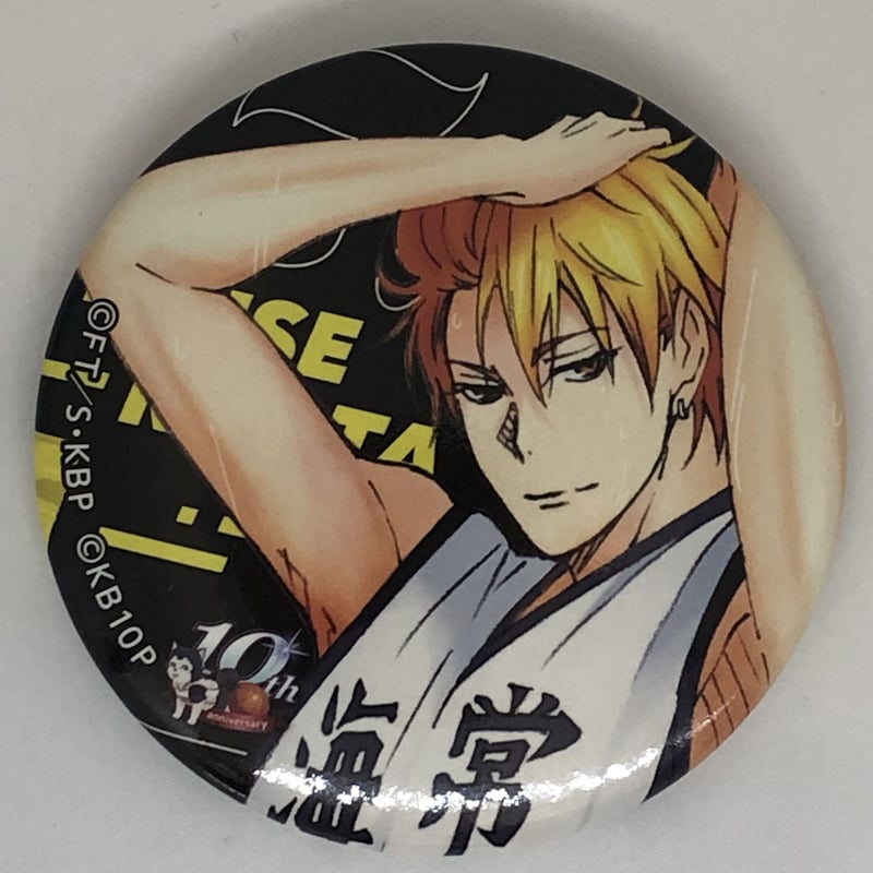 黒子のバスケ - 描き下ろし 黄瀬涼太 戦う背中ver. 75mmホログラム缶