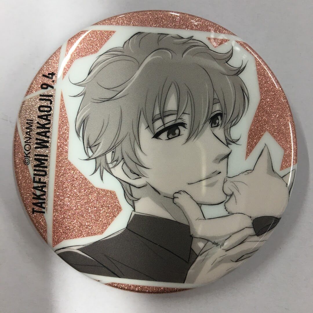 若王子貴文　缶バッジ ときめきメモリアル Girl's Side 若王子貴文 缶バッジ | K-BOOKS