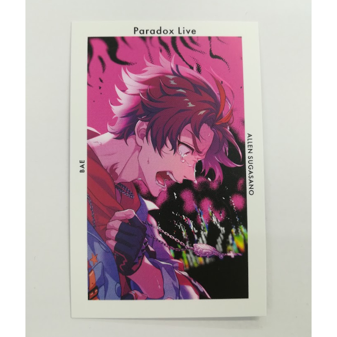 Paradox Live 朱雀野アレン Gプリ Ver.22 | K-BOOKS 池袋 2次元