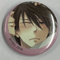 【傷み有り】桜日梯子 『抱かれたい男1位に脅されています。』　アニくじ　缶バッジ　西條高人【BLグッズ】