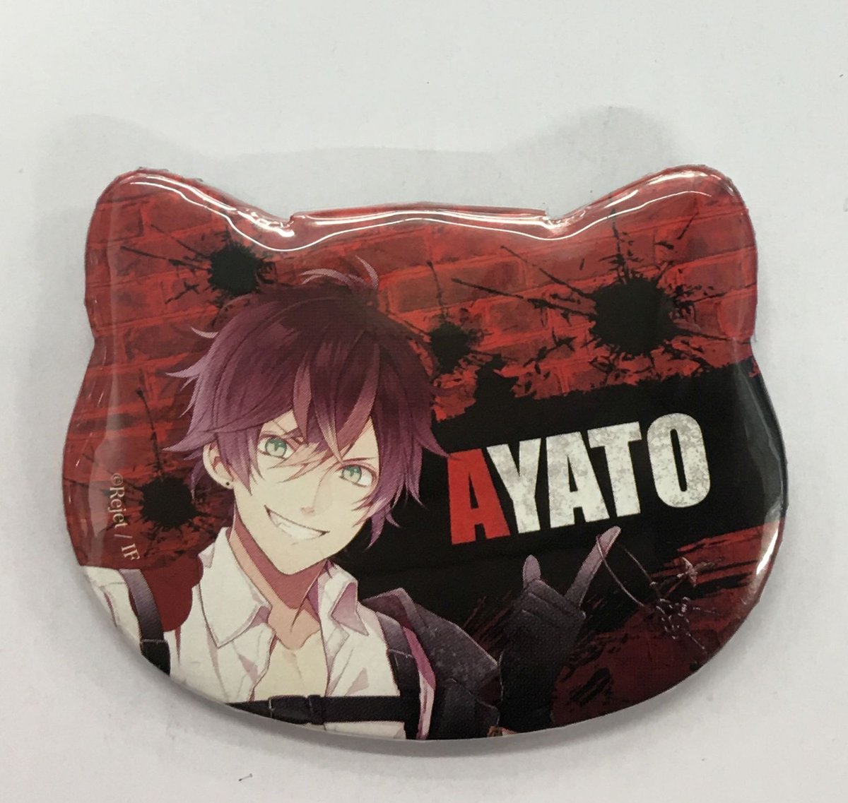 イタミ有】DIABOLIK LOVERS 逆巻アヤト ネコ缶バッジ | K-BOOKS 池袋
