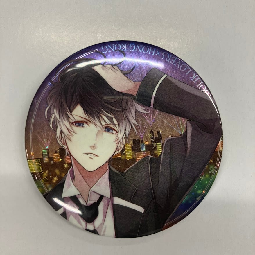 ルキ DIABOLIK LOVERS ディアラバ 缶バッジ ホロ 仕様 イタミ有・裏サビ有】DIABOLIK LOVERS 無神ルキ 缶バッジ ホロ | K-BOO