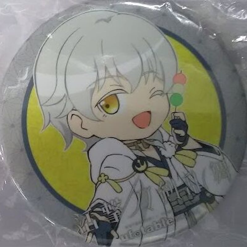 刀剣乱舞 活撃 ufotable dining 鶴丸 三日月 缶バッジ 活撃 刀剣乱舞