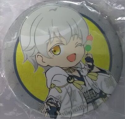 活撃 刀剣乱舞 缶バッジ 鶴丸国永 活撃 刀剣乱舞 鶴丸国永 ufotable DINING 特大SD缶バッジ | K-BOOKS