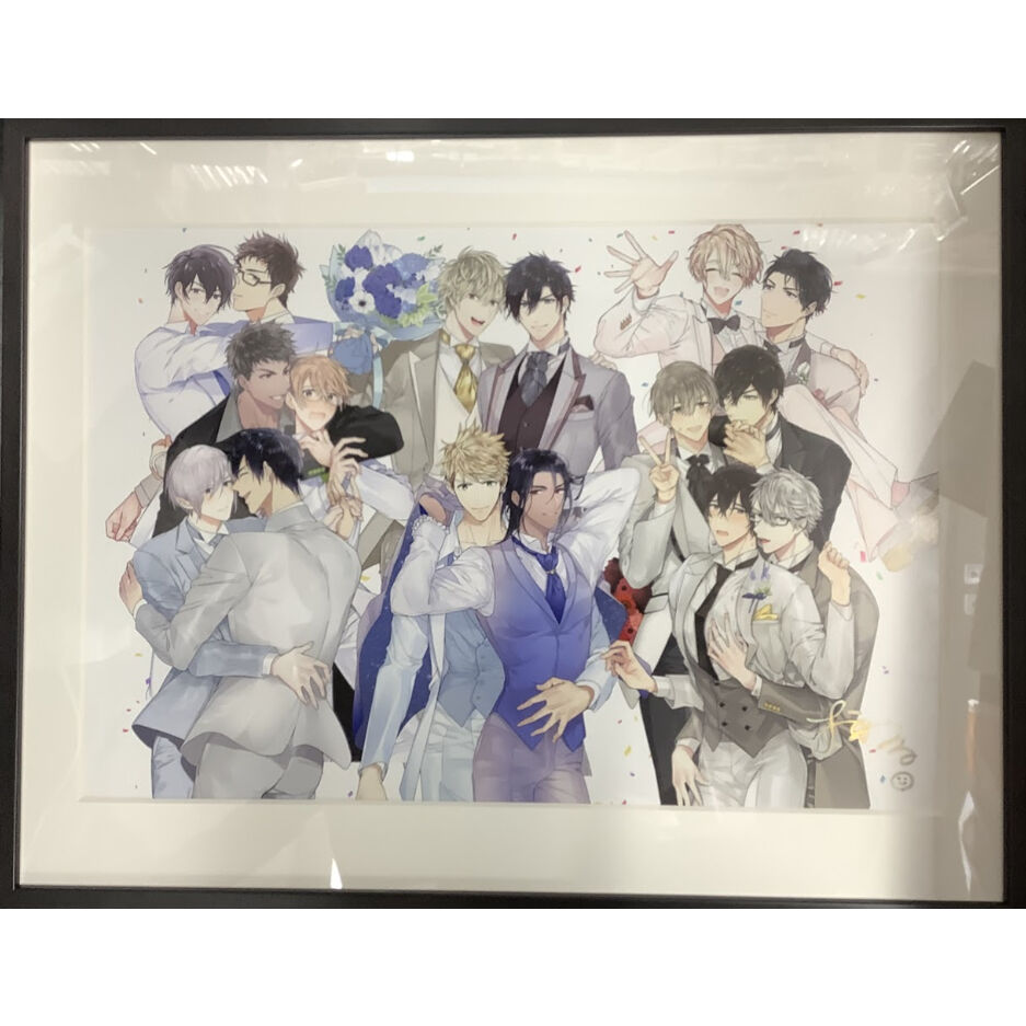 おわる 『おわる個展「Never End」』 直筆サイン入り複製原画【BL 