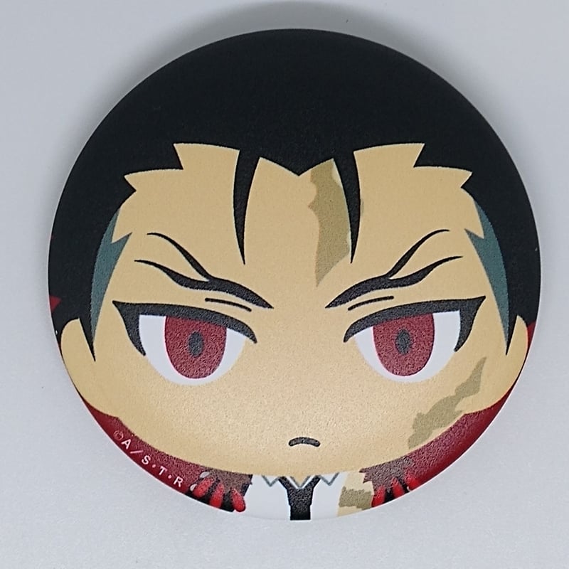 リボーン　XANXUS 缶バッジ 家庭教師ヒットマンREBORN! 缶バッジ まるかく XANXUS ザンザス