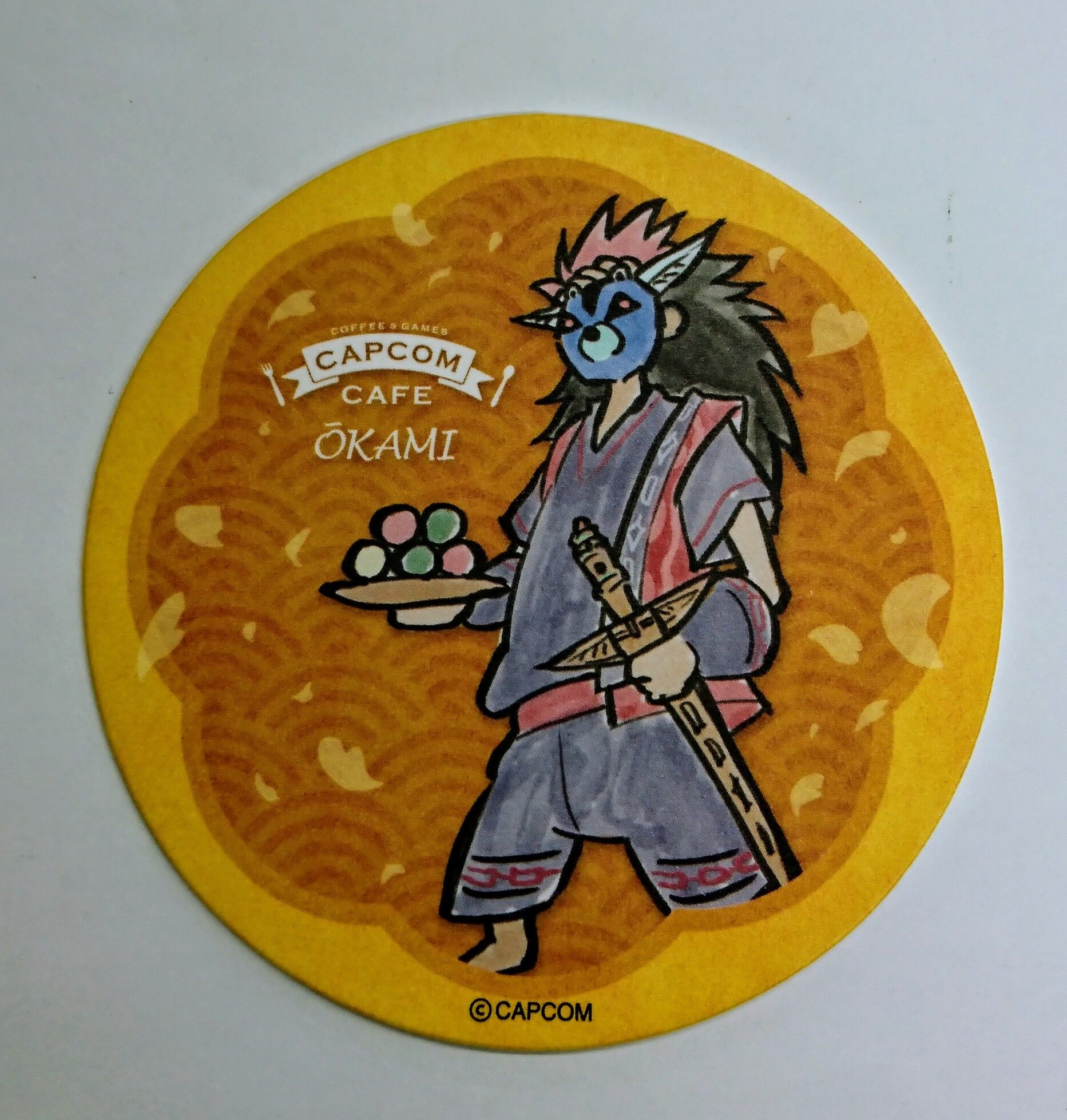 大神 カフェ アクキーBOX イラストカード コースター セット original