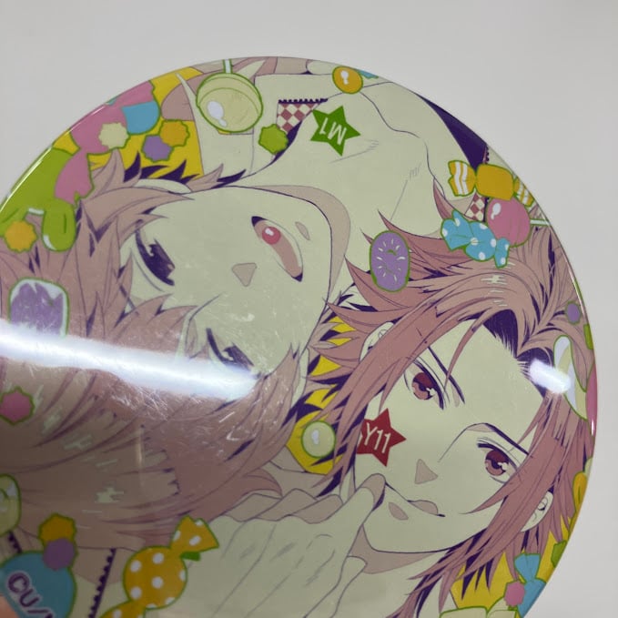 状態悪し】BROTHERS CONFLICT 朝日奈雅臣 朝日奈侑介 缶バッジ | K-BO
