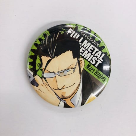 鋼の錬金術師　マース・ヒューズ　缶バッジ　サイズ：約4㎝