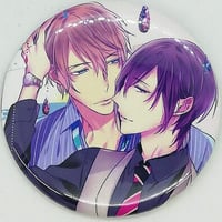 あらた六花『僕の番はサラブレットΩ』マンガチャ 缶バッジ 柳瑛斗【BL