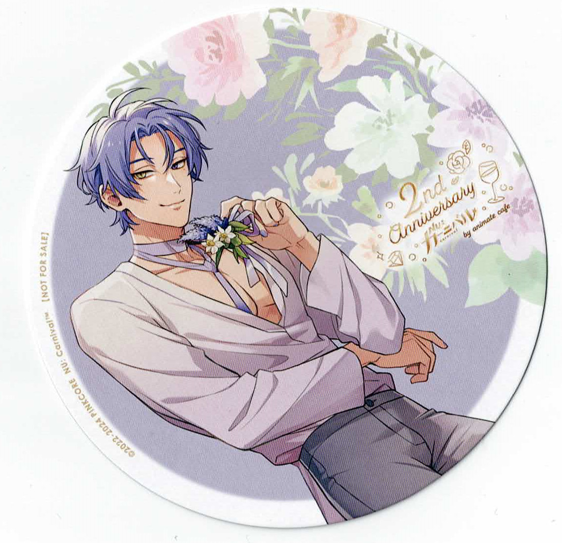 NU:カーニバル×アニメイトカフェ』 2nd anniversary ver. コースター