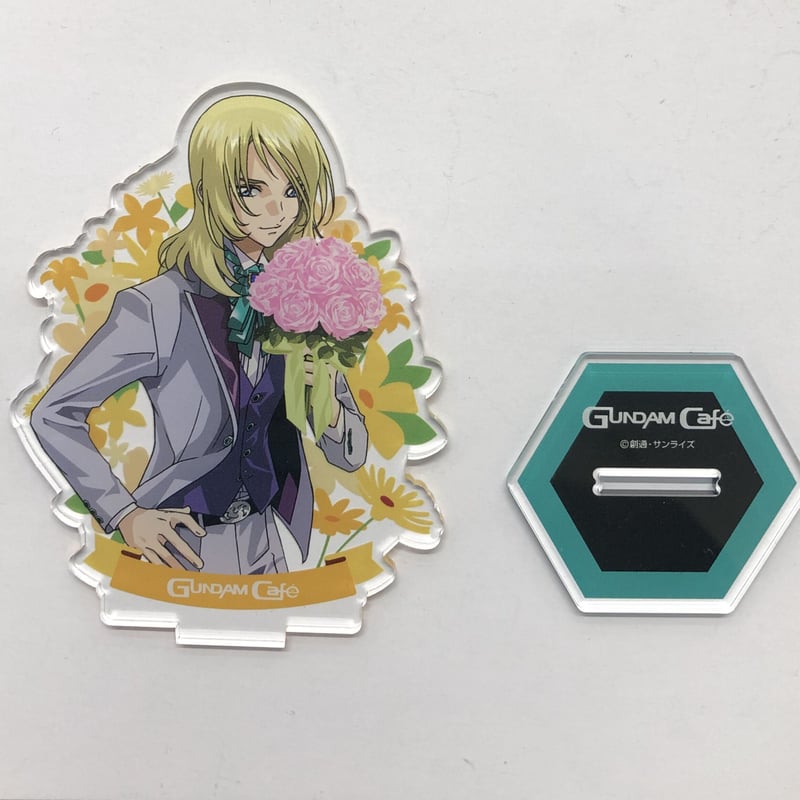 ガンダムカフェ Finale Party フラワーアクリルスタンド 5点セット ガンダムカフェ Finale Party フラワーアクリルスタンド5点