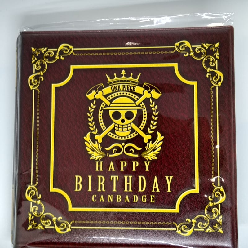 ONE PIECE ポートガス・D・エース バースデープレミアム缶バッジ | K