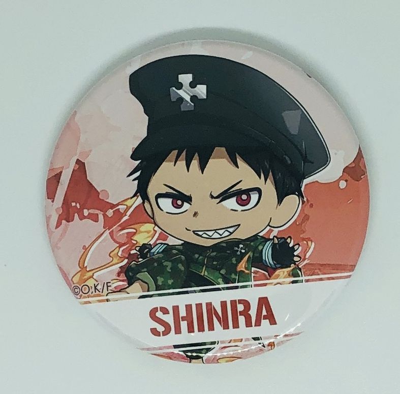 炎炎ノ消防隊 森羅日下部　缶バッジ fit=scale-down,w=1200