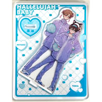 仔縞楽々『ハレルヤベイビー展 ～仔縞楽々の世界～』  アクリルスタンド 【BLグッズ】