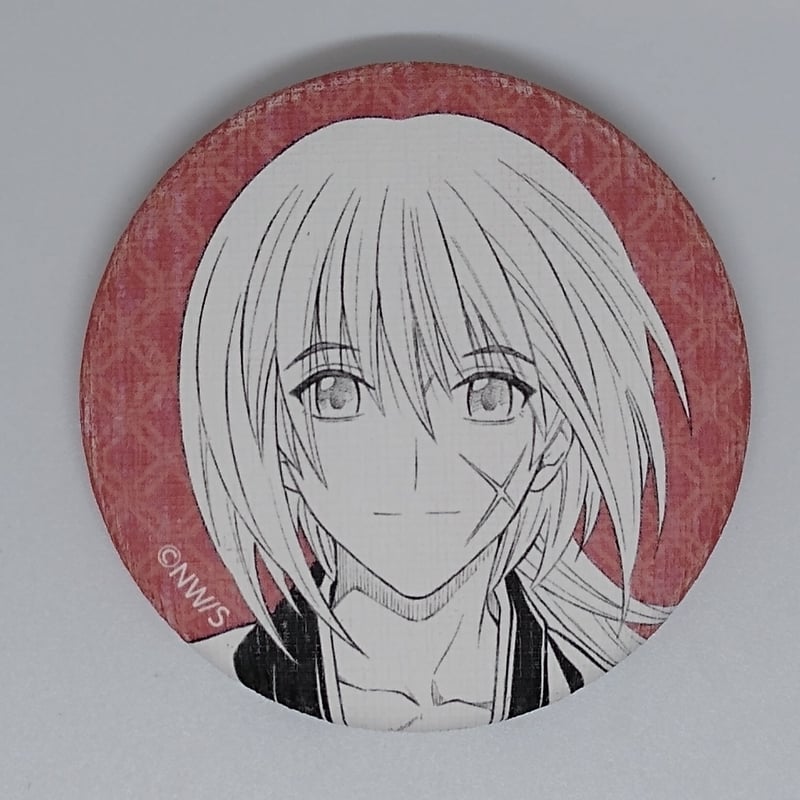 るろうに剣心 　緋村剣心缶バッジ　1997年　維新志士への鎮魂歌缶バッジ るろうに剣心 緋村剣心缶バッジ 1997年 維新志士への鎮魂歌缶バッジ