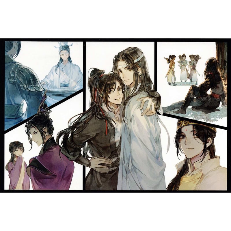 魔道祖師ラジオドラマ猫耳FM完結記念の中の写真集、ポストカード