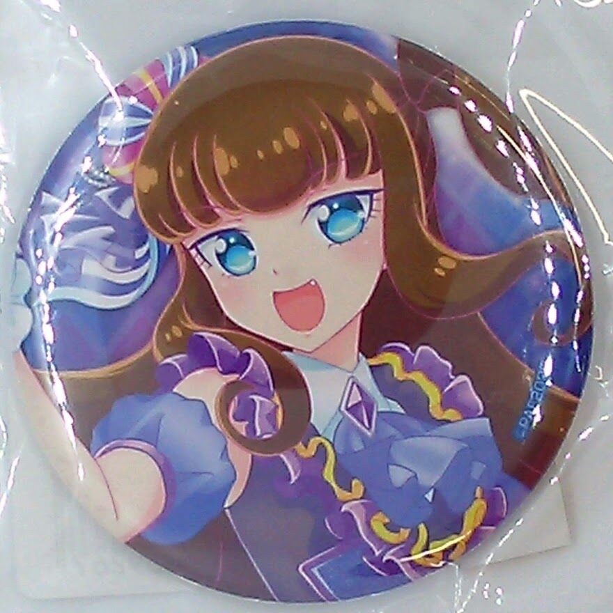 プリパラ アドパラ あろま 缶バッジ ウィンターライブ ウィンライ 黒須あろま original