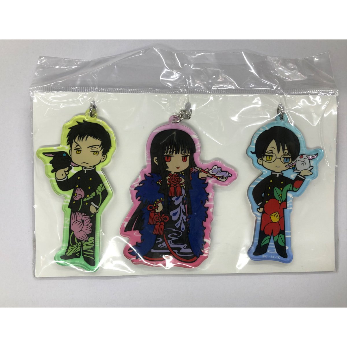 xxxHOLiC アクリルキーホルダー 3個セット ホリック CLAMP CLAMP『xxxHOLiC』アクリルキーホルダー3個セット | K-BOOKS