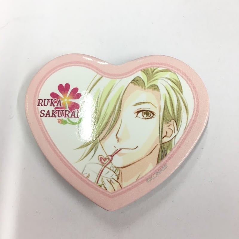 ときめきメモリアル　桜井琉夏 缶バッジセット ときめきメモリアル Girl's Side 桜井琉夏 缶バッジ | K-BOOKS