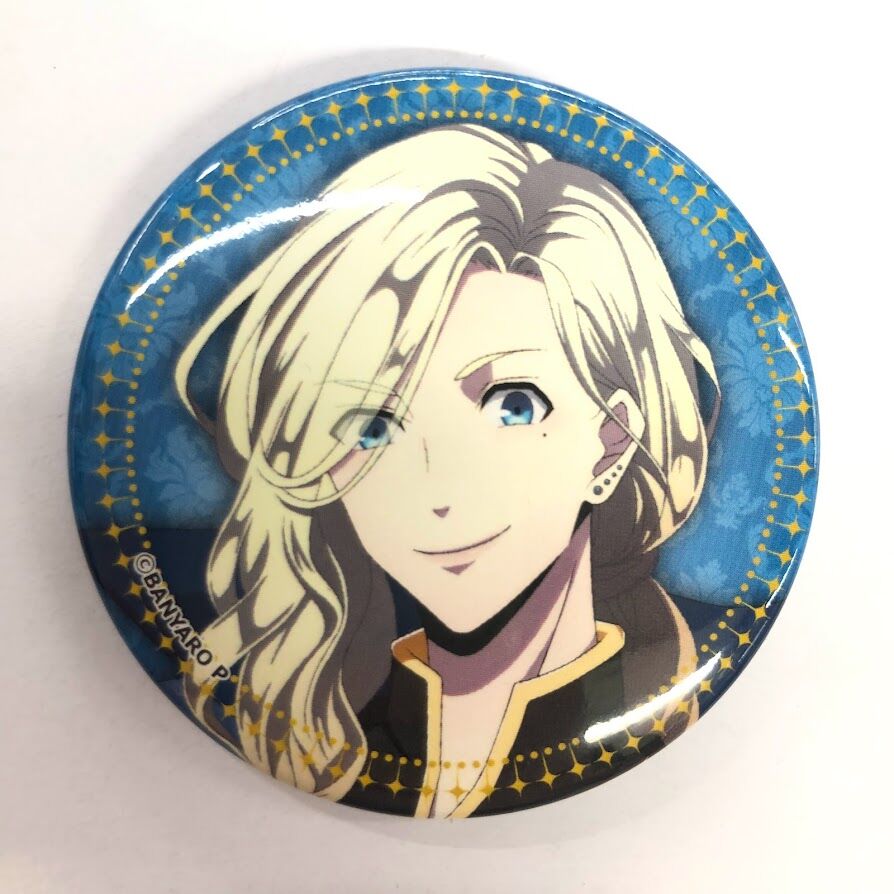レア！【「囚人」】カラ鉄コラボ缶バッジ バンドやろうぜ！ レイ・セファート カラオケの鉄人 “KING