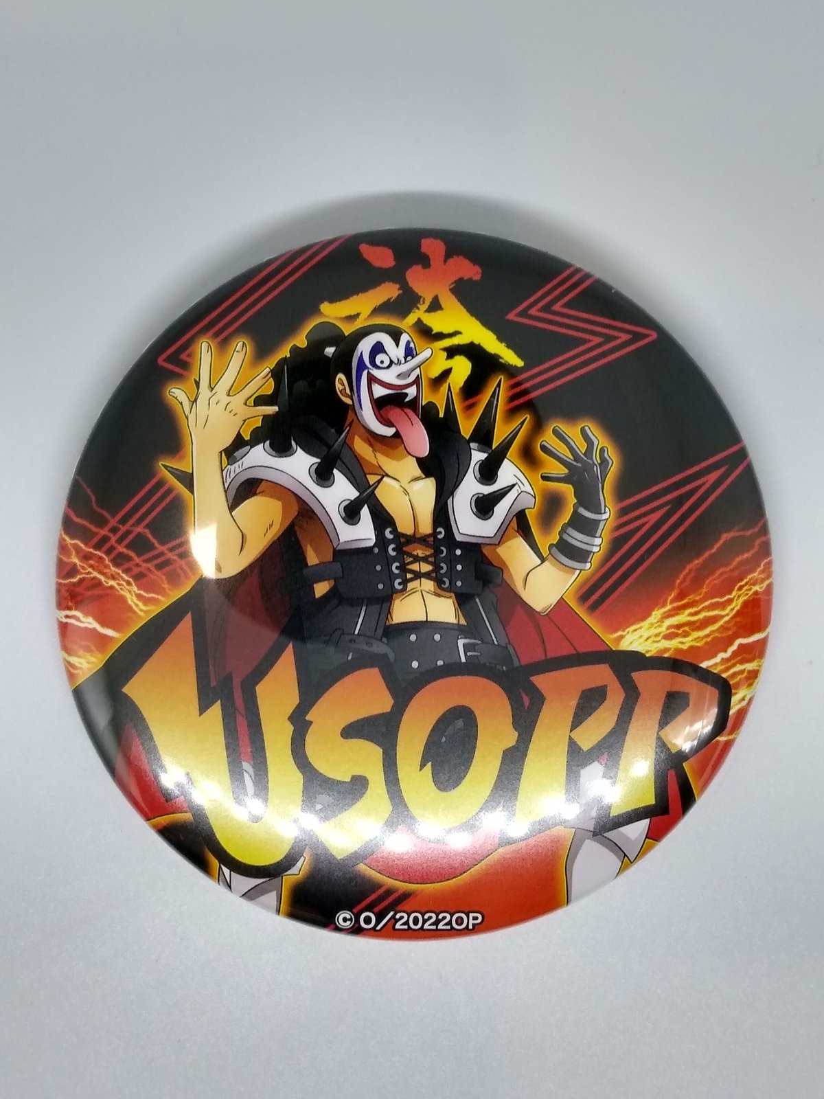 ワンピース 缶バッチ ウソップ ワンピース オールフェイス缶バッジ