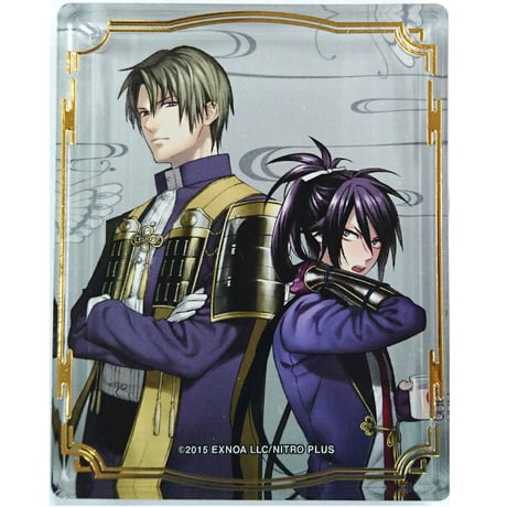 【貴重】　刀剣乱舞 とうらぶ スクエア缶バッジコレクション 不動行光 貴重】 刀剣乱舞 とうらぶ スクエア缶バッジコレクション 不動行