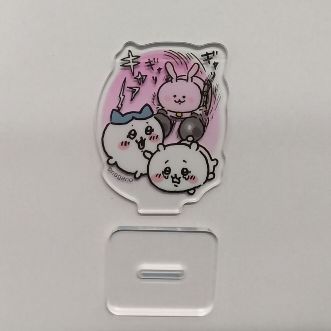 ちいかわ観光 アクスタ アクリルスタンド 缶バッジ 缶バッチ ハチワレ うさぎ original