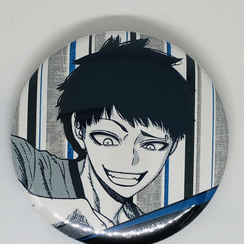 桃源暗鬼 TSUTAYA 缶バッジ　矢颪碇 桃源暗鬼 メタリック缶バッジ 第一弾 矢颪碇 鬼機関 TSUTAYA 蔦