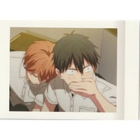 百瀬あん『ナカまであいして 』 SMILE BASE CAFE コースター 楪 【BL