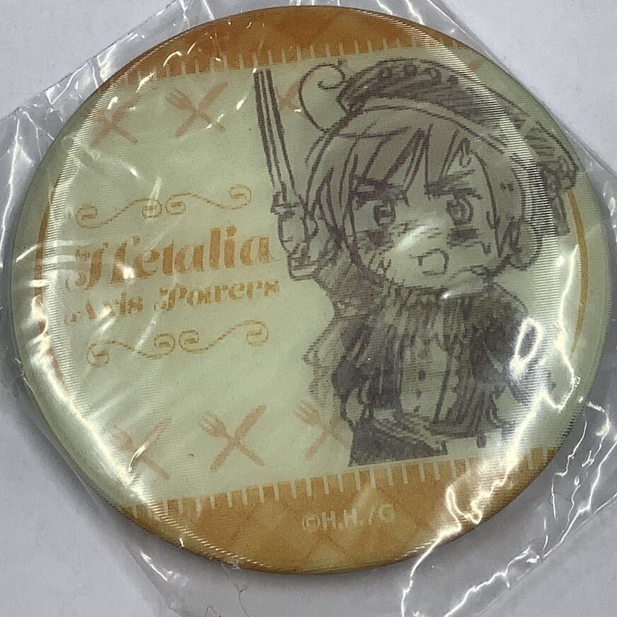 ヘタリア 美食家だらけだよっ! チェンジング缶バッジ ちびロマーノ ヘタリア Axis Powers』 『美食家だらけだよっ!』 ちびロマーノ