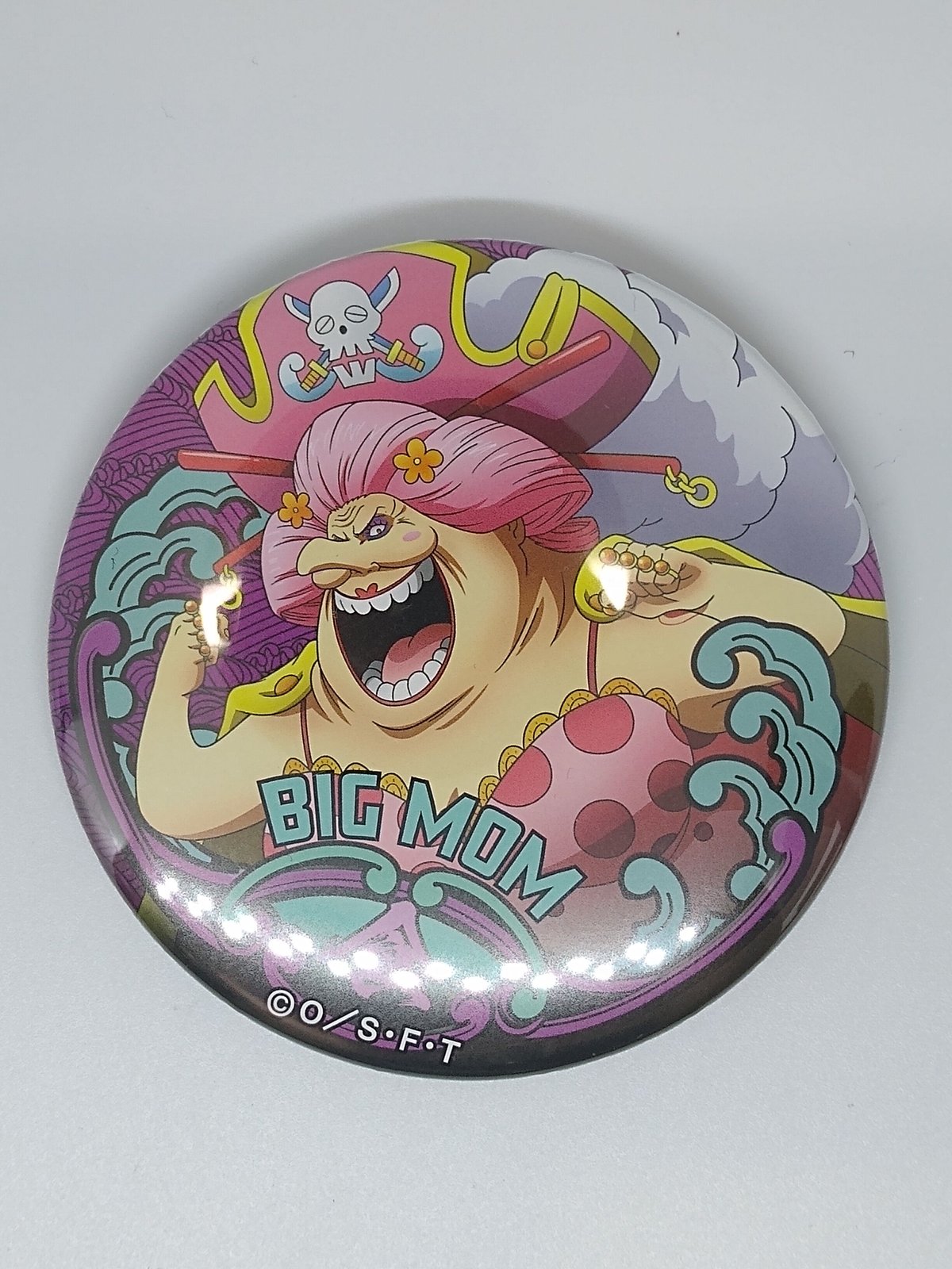 ワンピース 缶バッジ ビッグマム ONE PIECE シャーロット・リンリン(ビッグ・マム) 輩缶バッジ 第20弾